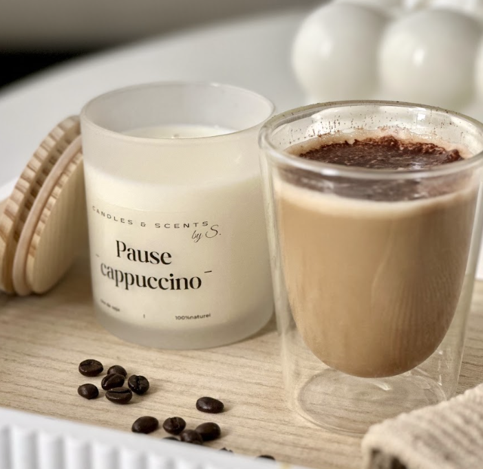 Pause Cappuccino - Bougie parfumée