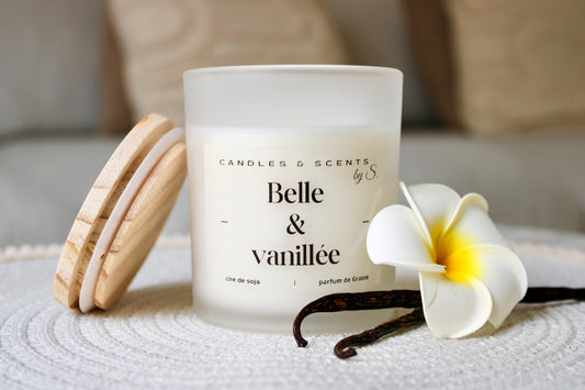 Belle & Vanillée - Bougie parfumée