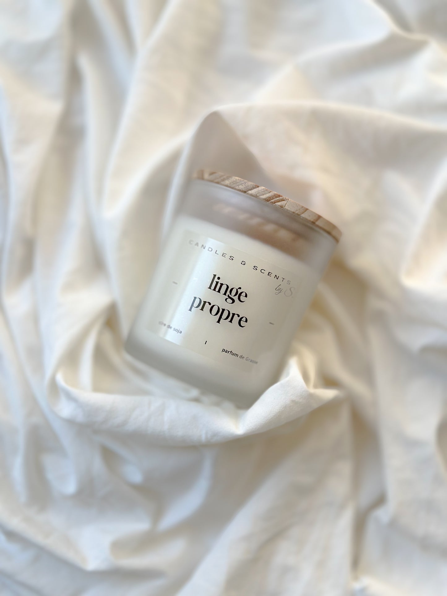 bougie linge propre