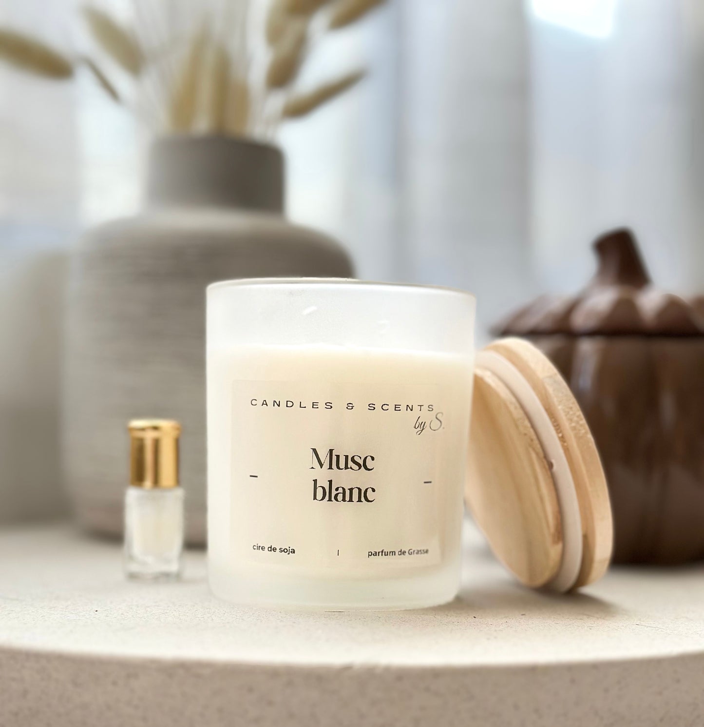 Musc Blanc - Bougie parfumée