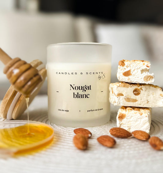 Nougat Blanc – Bougie parfumée