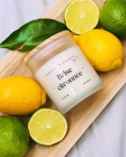 Brise Citronnée - Bougie parfumée