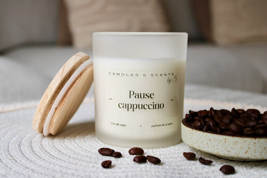 Pause Cappuccino - Bougie parfumée