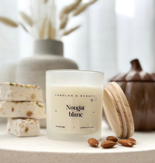 Nougat Blanc – Bougie parfumée