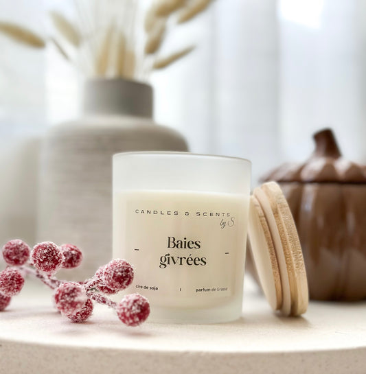 Baies Givrées - Bougie parfumée