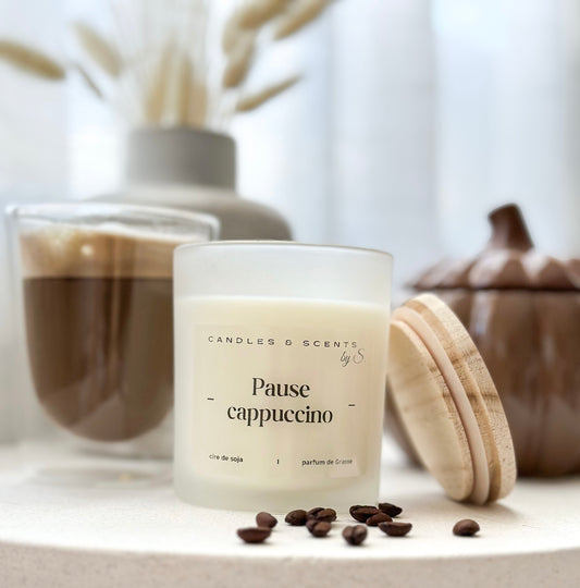 Pause Cappuccino - Bougie parfumée