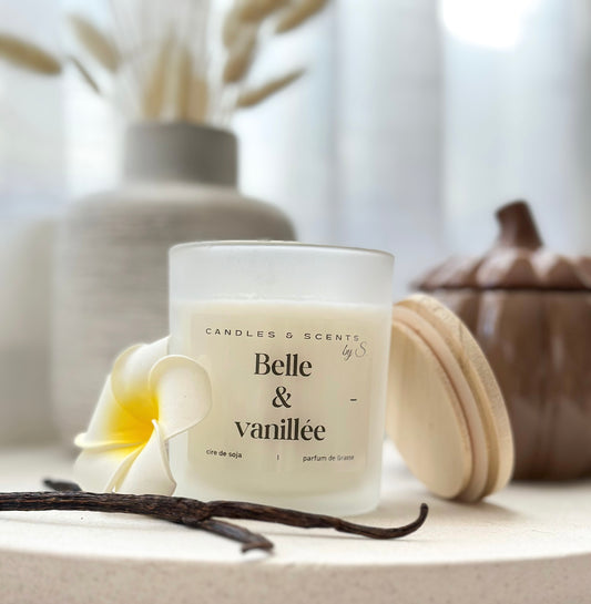 Belle & Vanillée - Bougie parfumée