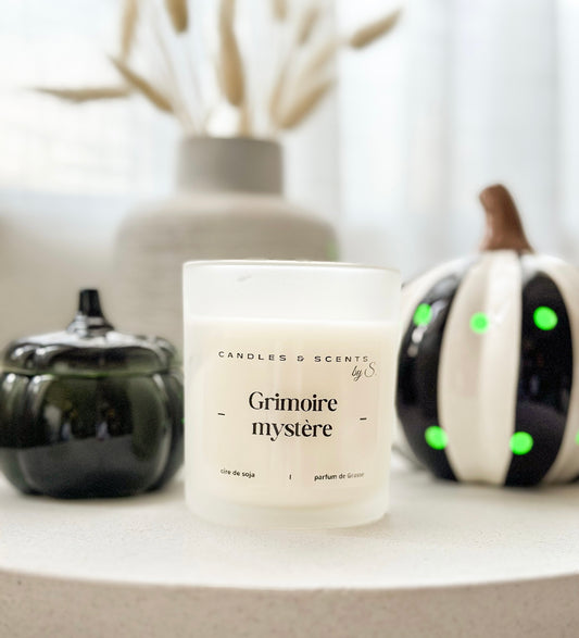 Grimoire Mystère - Édition limitée - Bougie parfumée