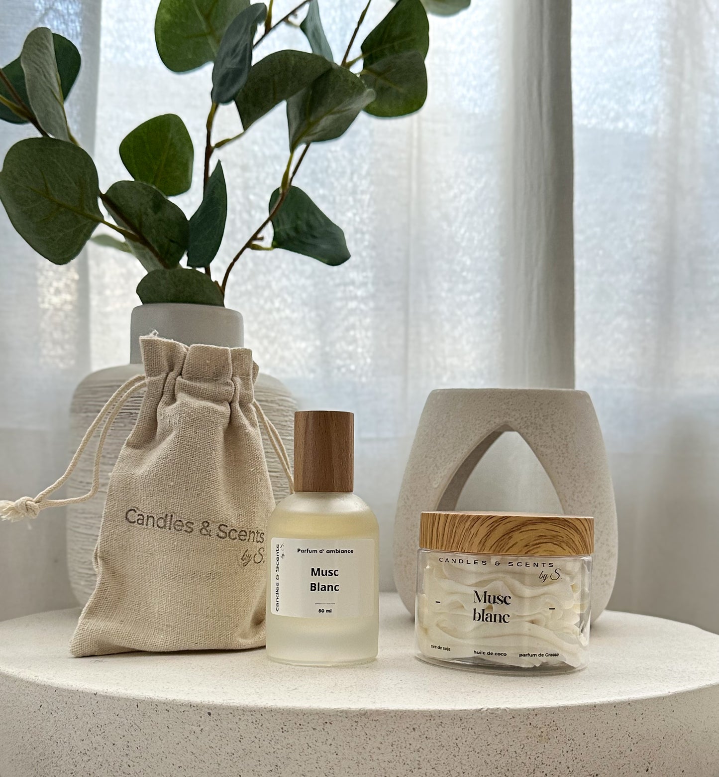 Coffret Duo Sensoriel - Fondant Chantilly & Parfum d’ambiance au choix